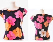 Flowers Palazzo Pant Suit by Escada by Margaretha Ley - Size Small - 2 or 4