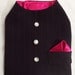 RockinDogs Custom Large Dog Tuxedo Vest. Customized to your colors