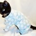 CoolCats Polka Dot Fleece Cat Pajamas