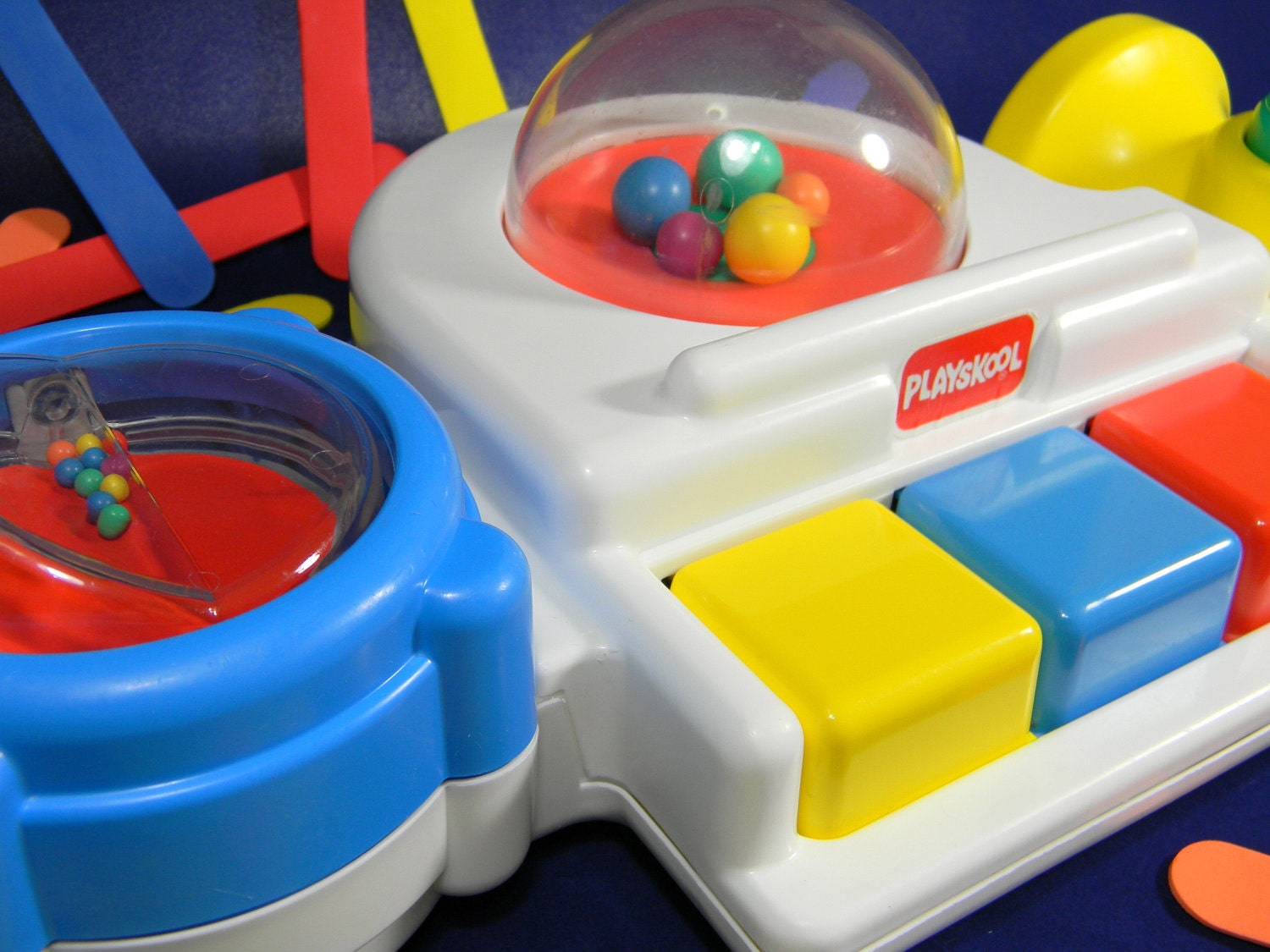 Musical Popper. Piano. Drum. Horn. Playskool. SALE