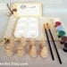 DIY Wooden Christmas Trees and Snowpeople and Paint Kit in a Bag Arts and Crafts for Kids Stocking Stuffer