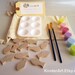 DIY Wooden Fish and Paint Kit (Warm Tropics) in a Bag Arts and Crafts Kit for Kids