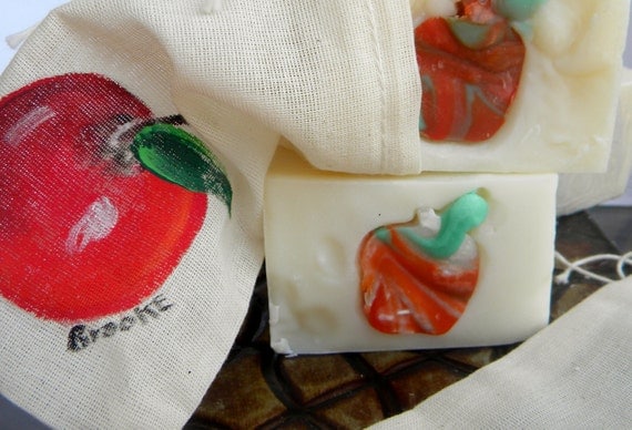 Soap vegan, Homemade Scented, Gift - "Garden of Eden" Bar Soap, Cold Process Soap, Bath and Body