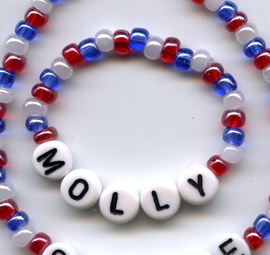50% Off Sale Name Bracelet Set for American Girl Doll and Her Person
