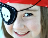 Felt Pirate Eye Patch DIY PRINTABLE PDF Sewing Pattern by Sew Love The Day