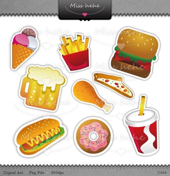 fast food clipart pictures - photo #45