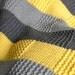 Crochet Gray Yellow Baby Blanket MADE TO ORDER