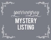 sparrowgrey mystery listing - grab bag destash surprise clearance - simple everyday jewelry