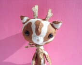 Stuffed Giraffe Plush Plushie Softie Stuffed Animal Woodland Animal Jungle Animal Gingermelon Ginger Melon - MyWillies