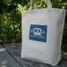 Happy Pop-Up Camper Tote Bag in RED - LAST ONE