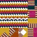 Missoni Inspired Digital Scrapbooking Papers- CHEVRON gold, blue, fushia and brown- modern geometric angles