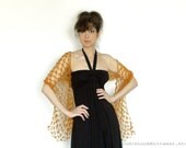 Shawl Wrap Scarf Crochetd Scarf Silk Mohair