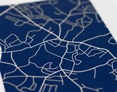 Lexington, MA Map Art Print / City Wall Art Poster / 8x10 / Available in any color
