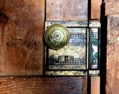 Rustic Door Knob - Fine Art Photograph - 5 x 7"