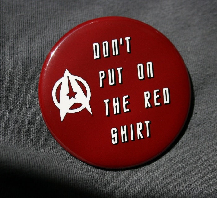 Star Trek Magnet - Red Shirt