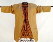 Caramel Color Linen Jacket