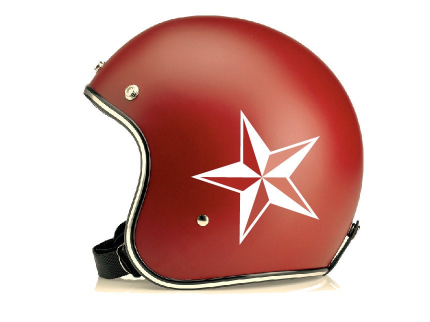 Navigational Star Vinyl Helmet Decal