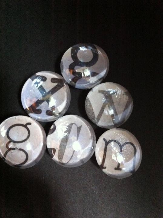 Can I get a vowel - Letter Magnets