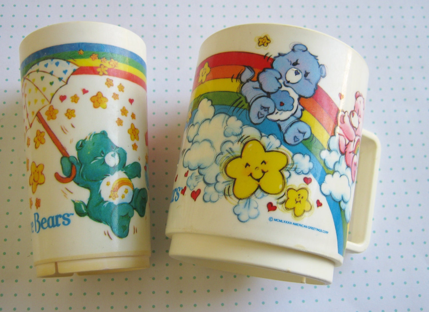 care bears plastic