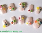 Japanese 3D Nail Art Set - In Love with Candy