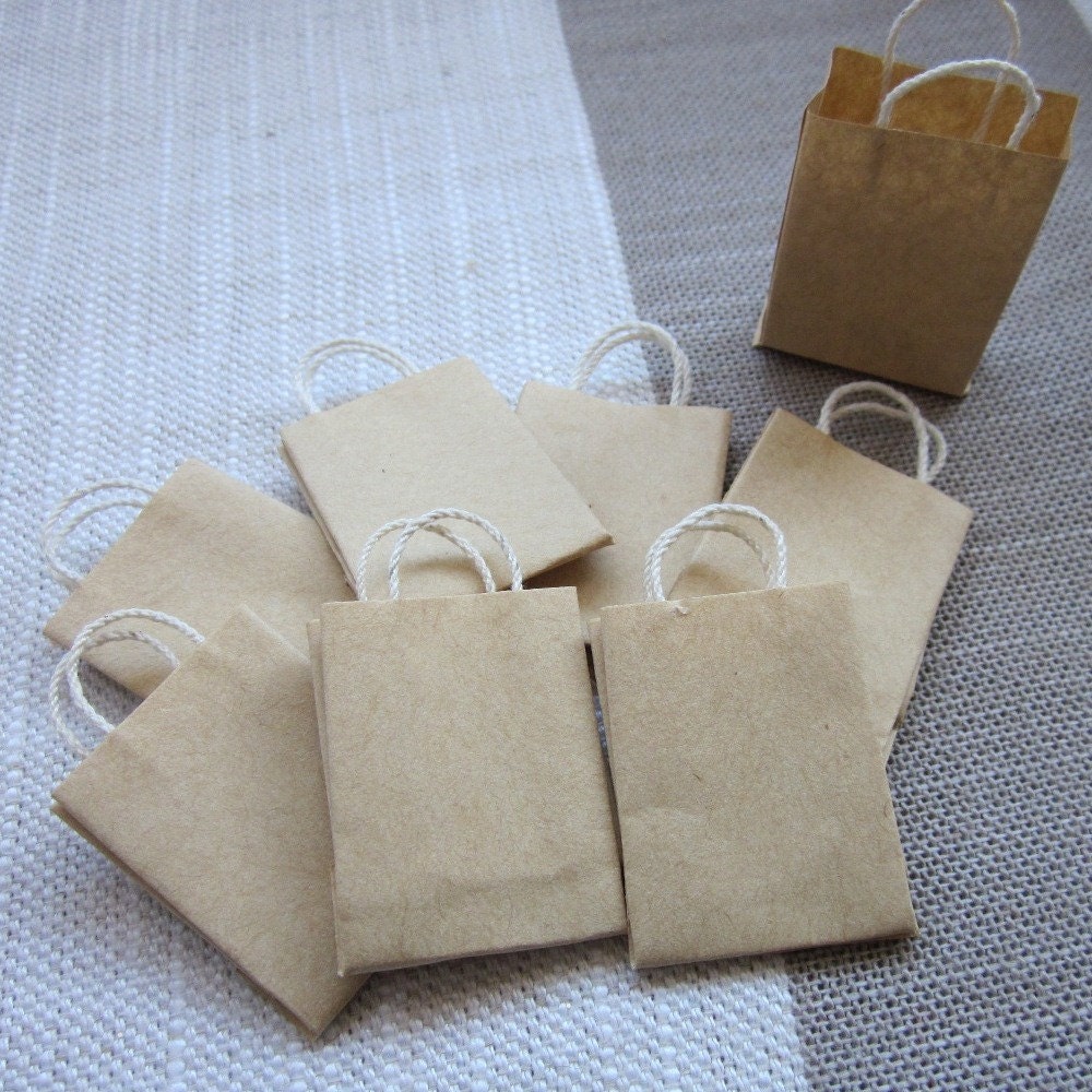 Tiny Kraft Paper Bags