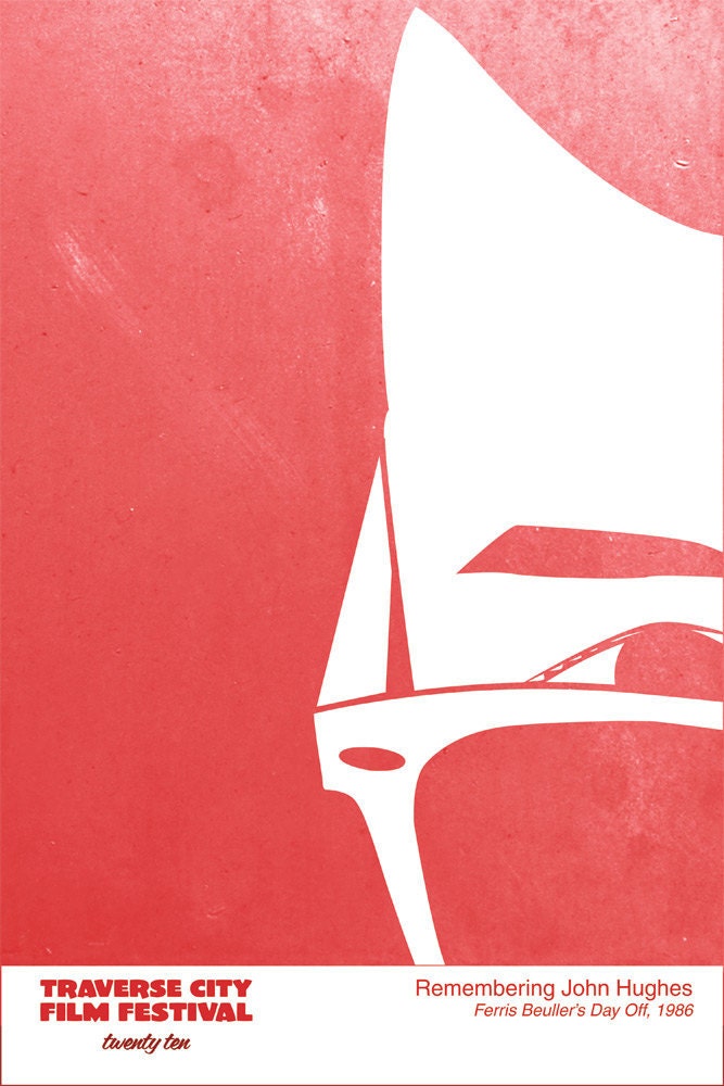 Ferris Beuller - John Hughes poster
