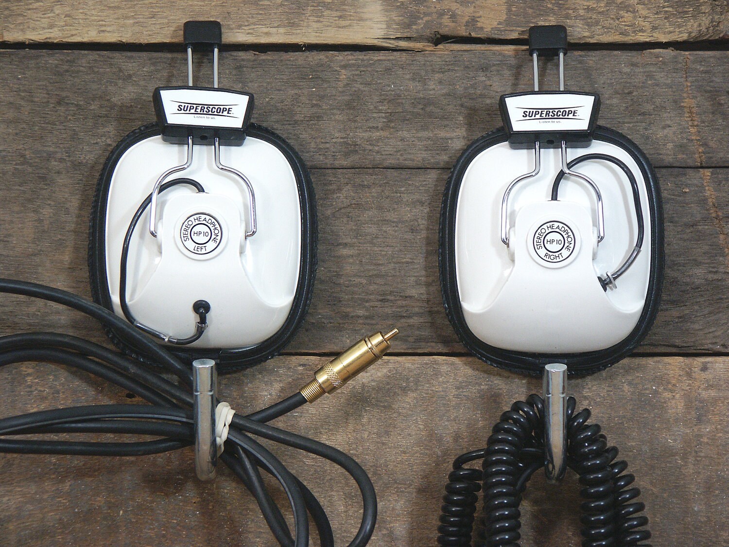 Pair Superscope Headphone Hangers - Wall Hooks