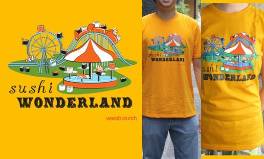 ON SALE - Sushi Wonderland Graphic Tee