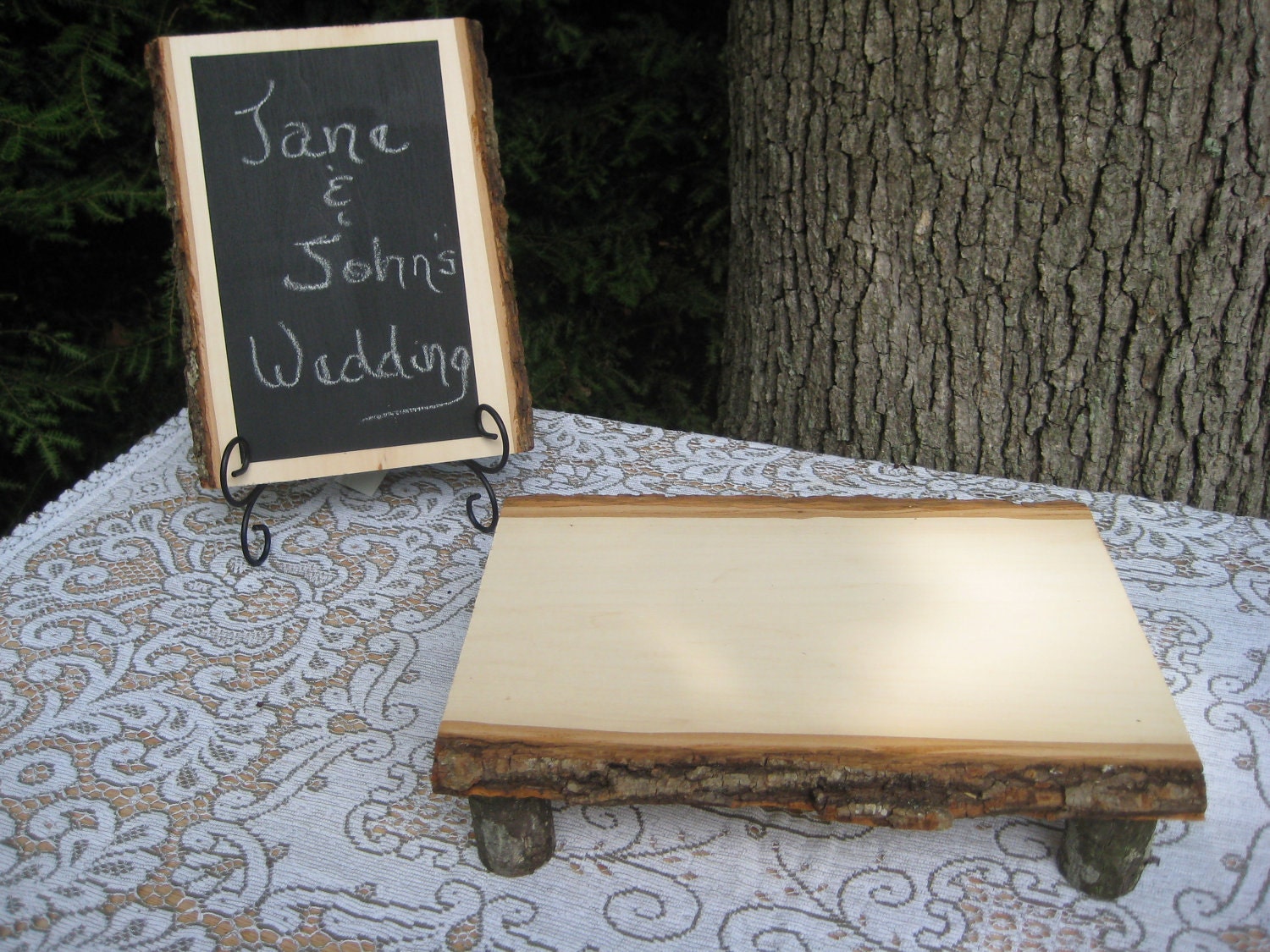 Cupcake Stand Cake Rustic Wedding Decor