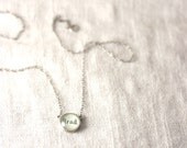 Personalized Charm Necklace with Kids Name - 1 Name, Linked, Without Beads