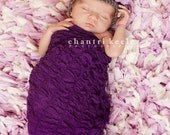 Charcoal Newsboy hat with interchangeable Purple flap