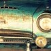 Classic Car Austin - Blue Green Vintage Car - Fine Art Photography - Original Signed Art 8x10 - Austin Powers