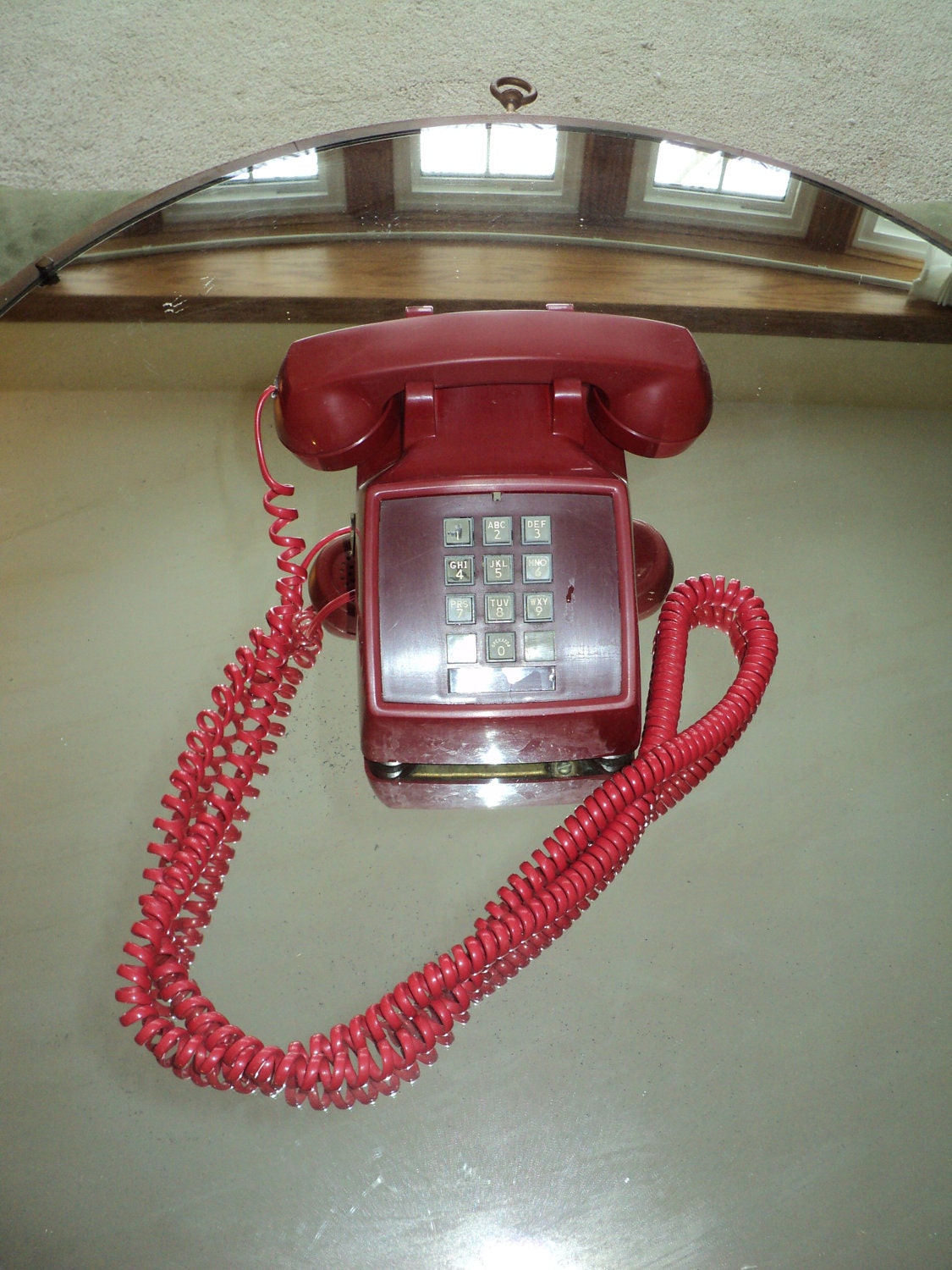 RED TOUCHTONE TELEPHONE