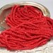 Red Coral Beads, Handcut Coral Beads, Morrocan Coral Beads SP-050