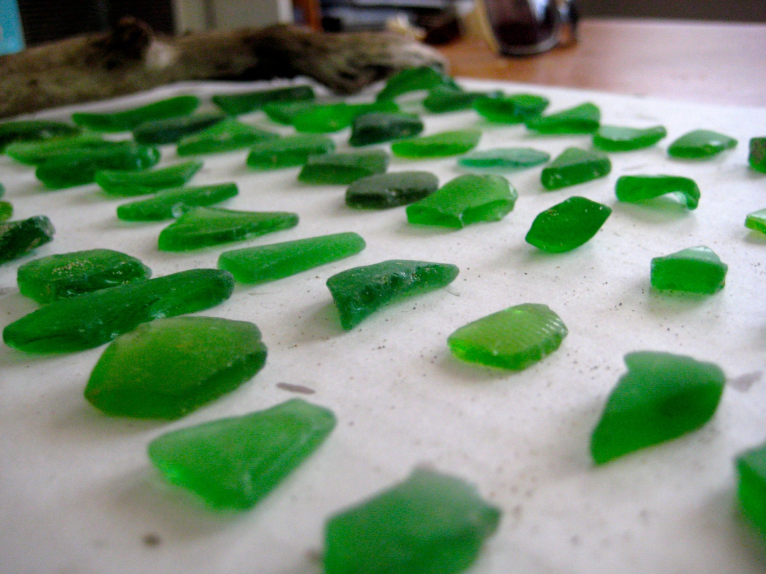 Sea Glass & Driftwood Mobile - Made From Your Collection of Sea Glass