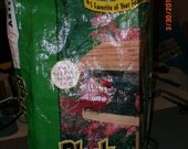 Farmer's Market tote Side-v design made from Bird Seed Bag