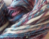 Handspun Art Yarn 56 yards, 2 oz The Emperors New Clothes- From the Meadow - EoSunWoMoon