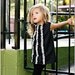 Black Jumper with Polka Dot Ruffles