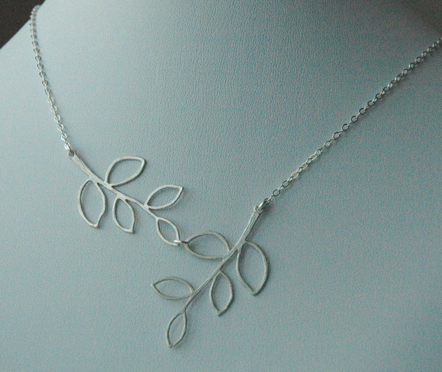 Sterling Silver  Branch Tree Necklace