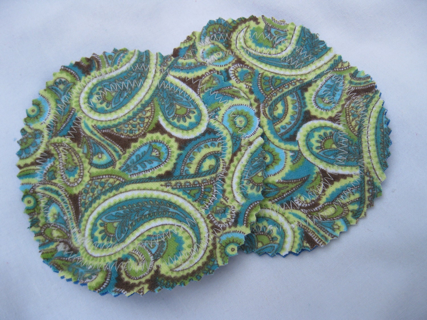 Midnight Paisley Washable Cloth Nursing Pads