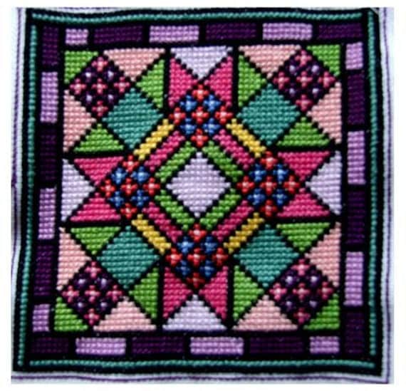 Stained Glass Cross by lindatemple | Quilting Pattern