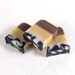 Layered Cold Process Soap with Rustic Leather Scent