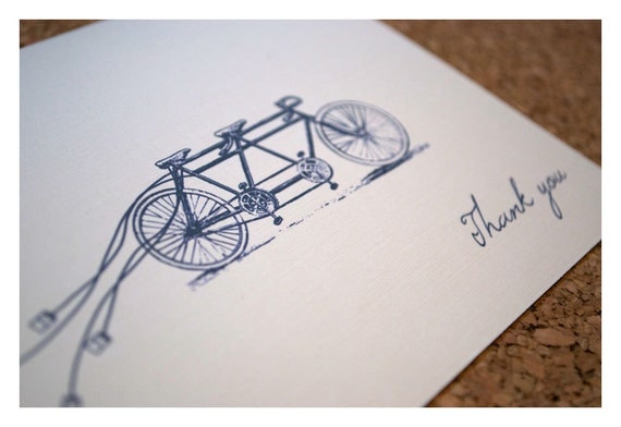 Thank You Note on Etsy by Sparetire Design Thank You Note on Etsy by Sparetire Design