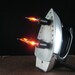 Upcycled Electric Iron Lamp