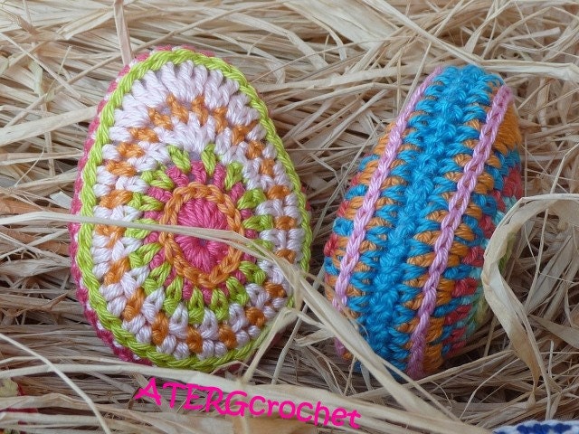 Crochet pattern Easter egg II by ATERGcrochet