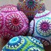 Crochet pattern colorful circle ball by ATERGcrochet