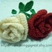 PDF Crochet Pattern - Rose (Digital Download)