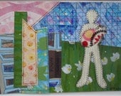Original Painting 5"x7" titled City, Baby, Love