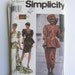 RESERVED - Uncut Dress - Simplicity 7055 - Shanti - Size 12-18