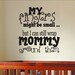 Nursery Wall Decal Sticker My Fingers Might Be Tiny